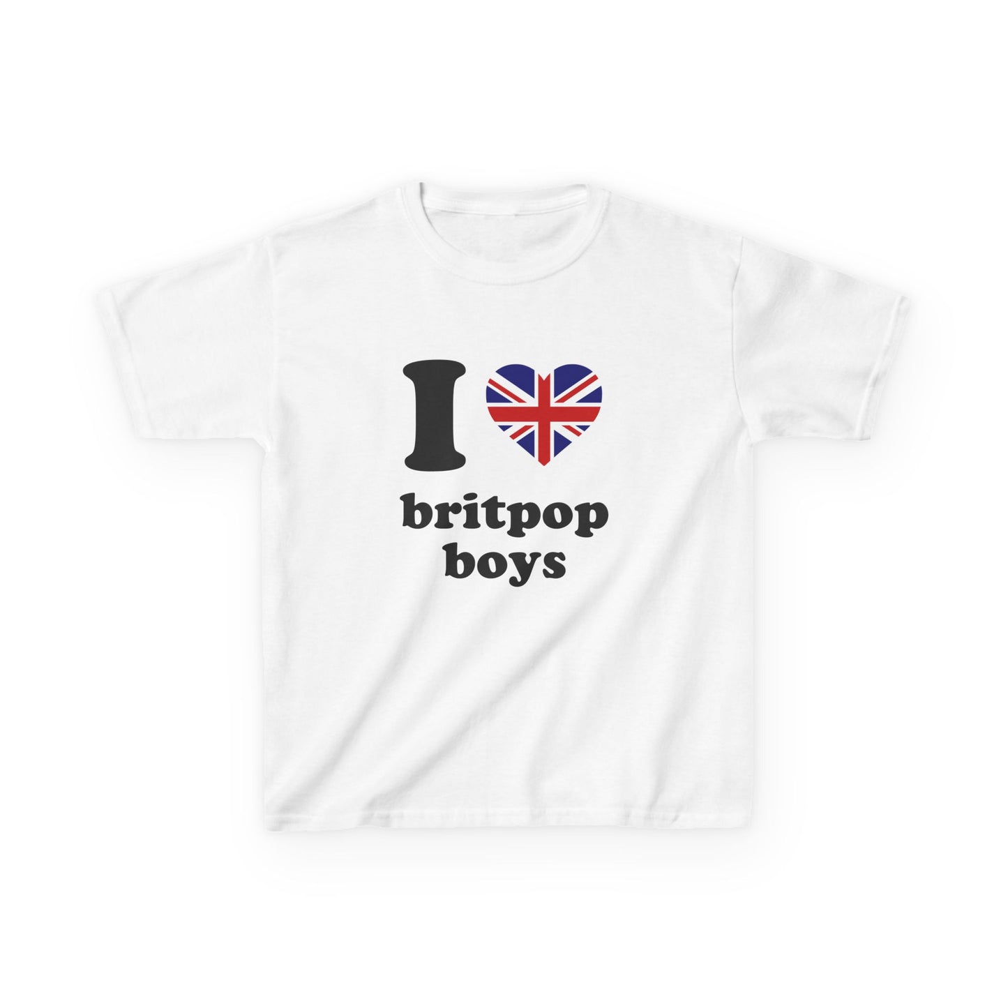 I Love Britpop Boys Baby Tee
