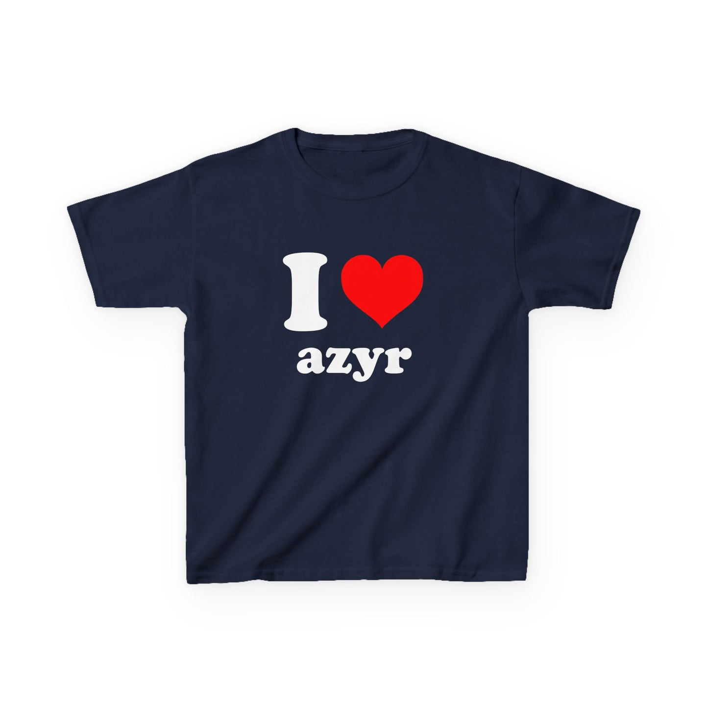 I Love Azyr Baby Tee