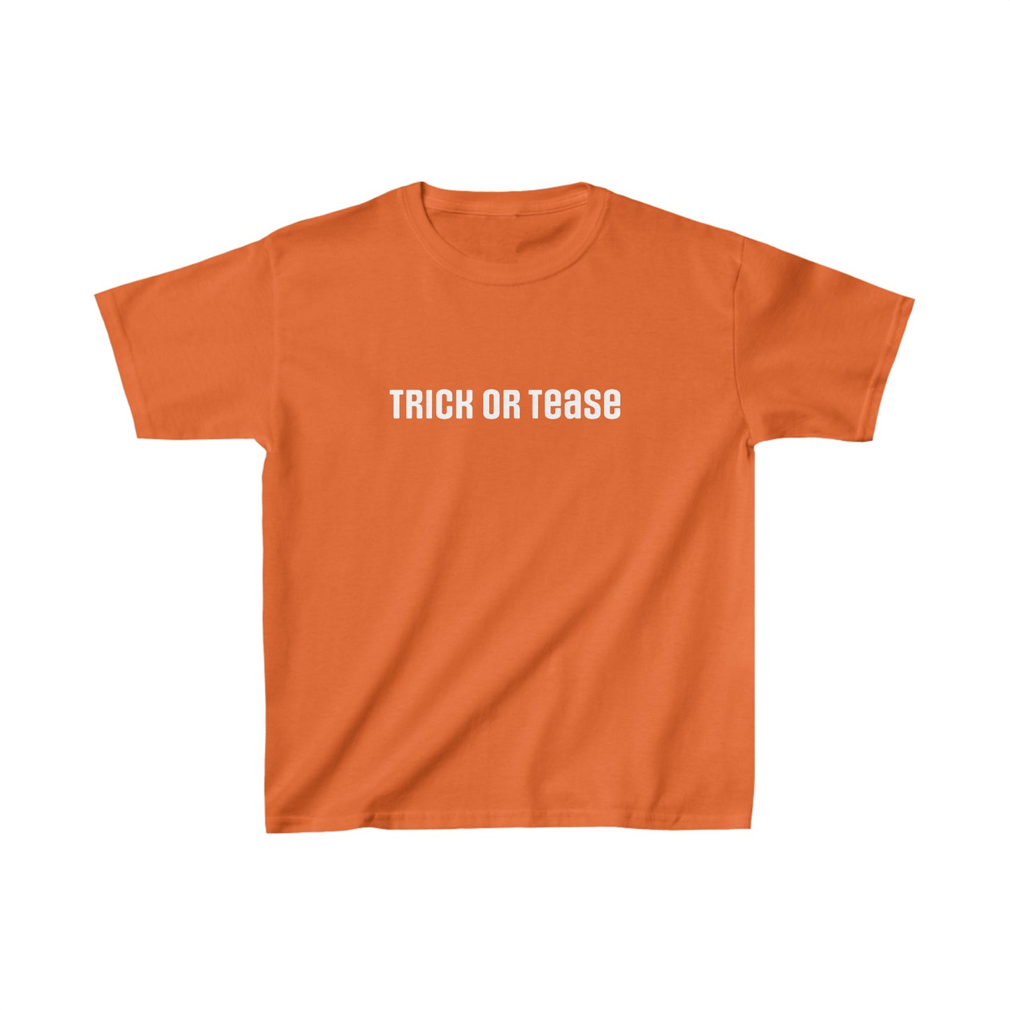 Trick or Tease Halloween Baby Tee