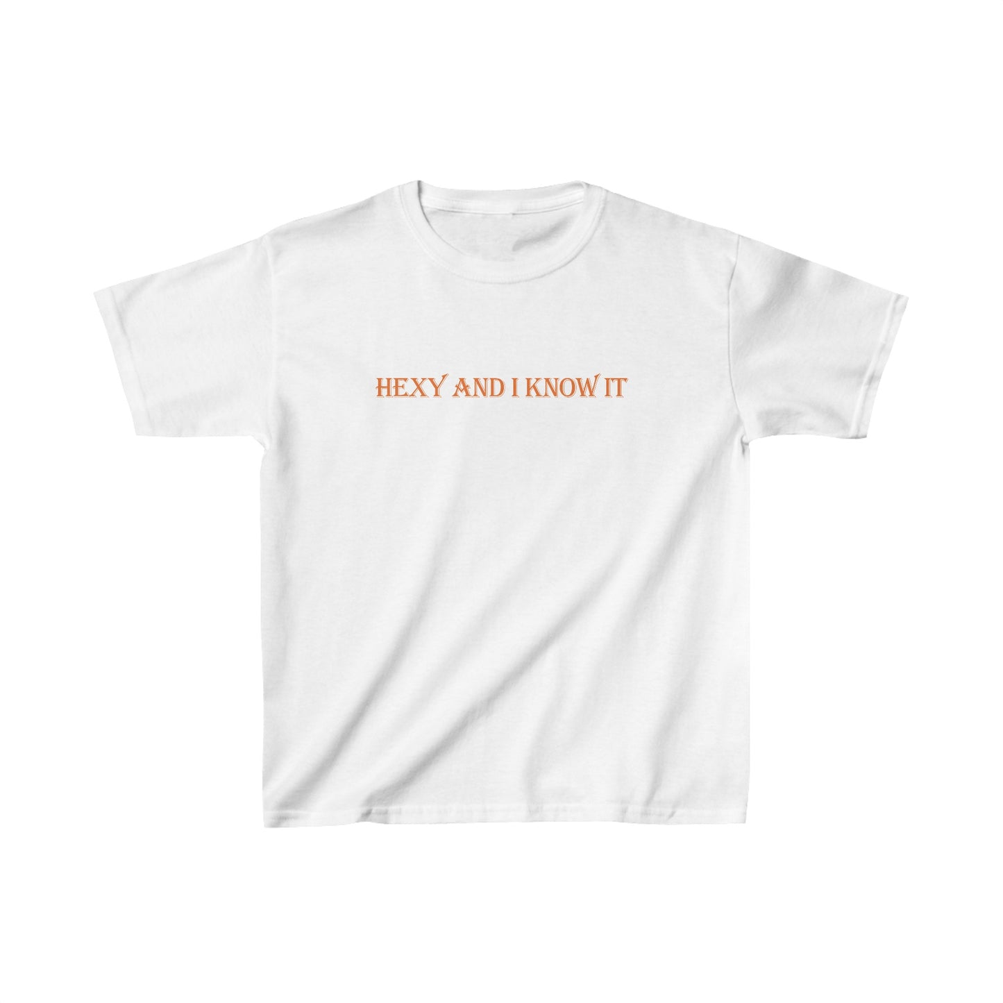 Hexy and I Know It Halloween Baby Tee