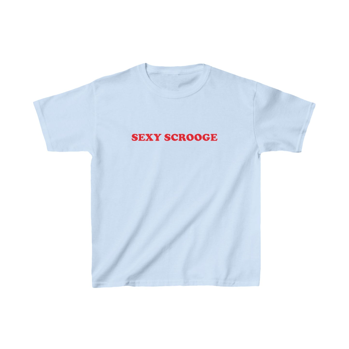 Sexy Scrooge Christmas Baby Tee