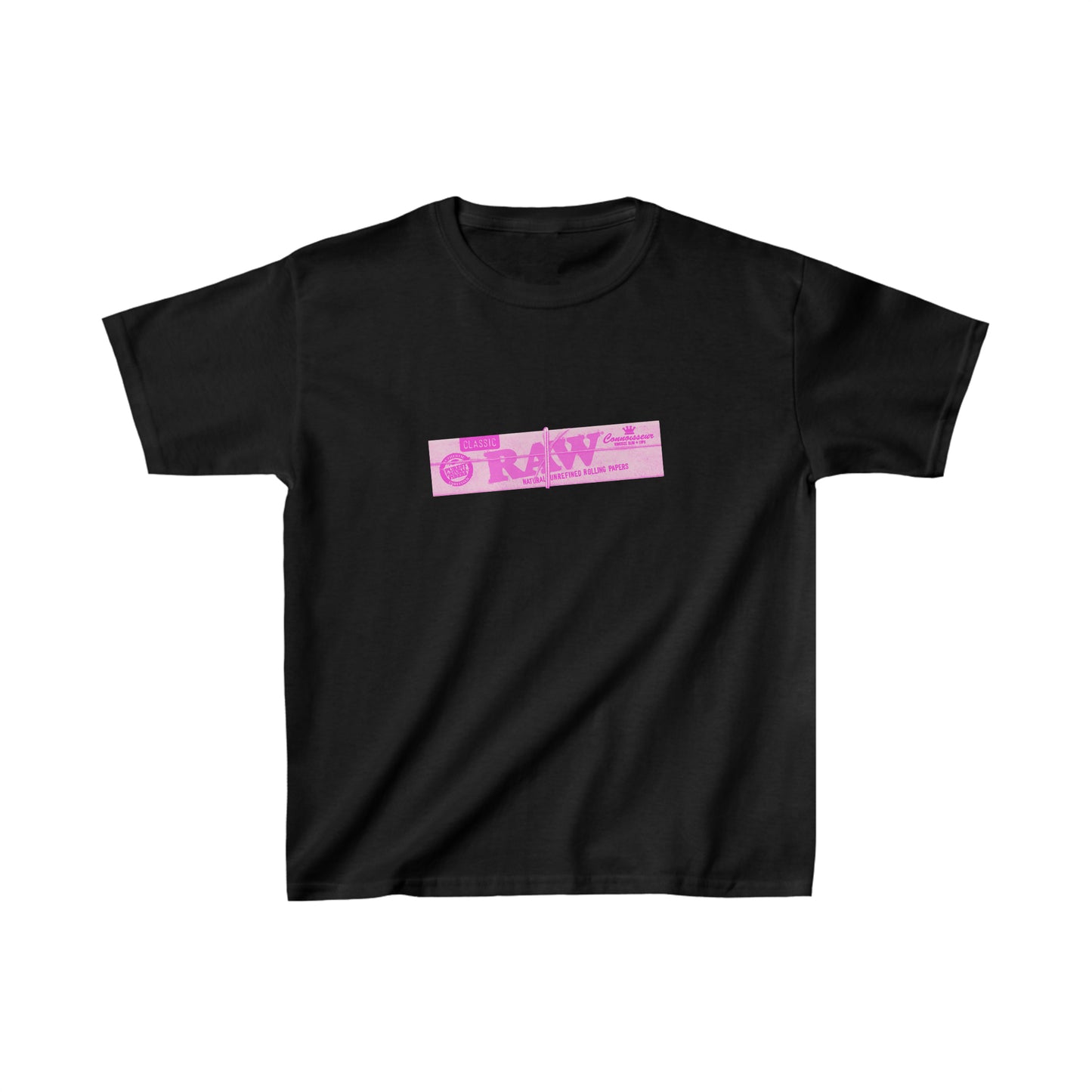 Pink Raw Baby Tee