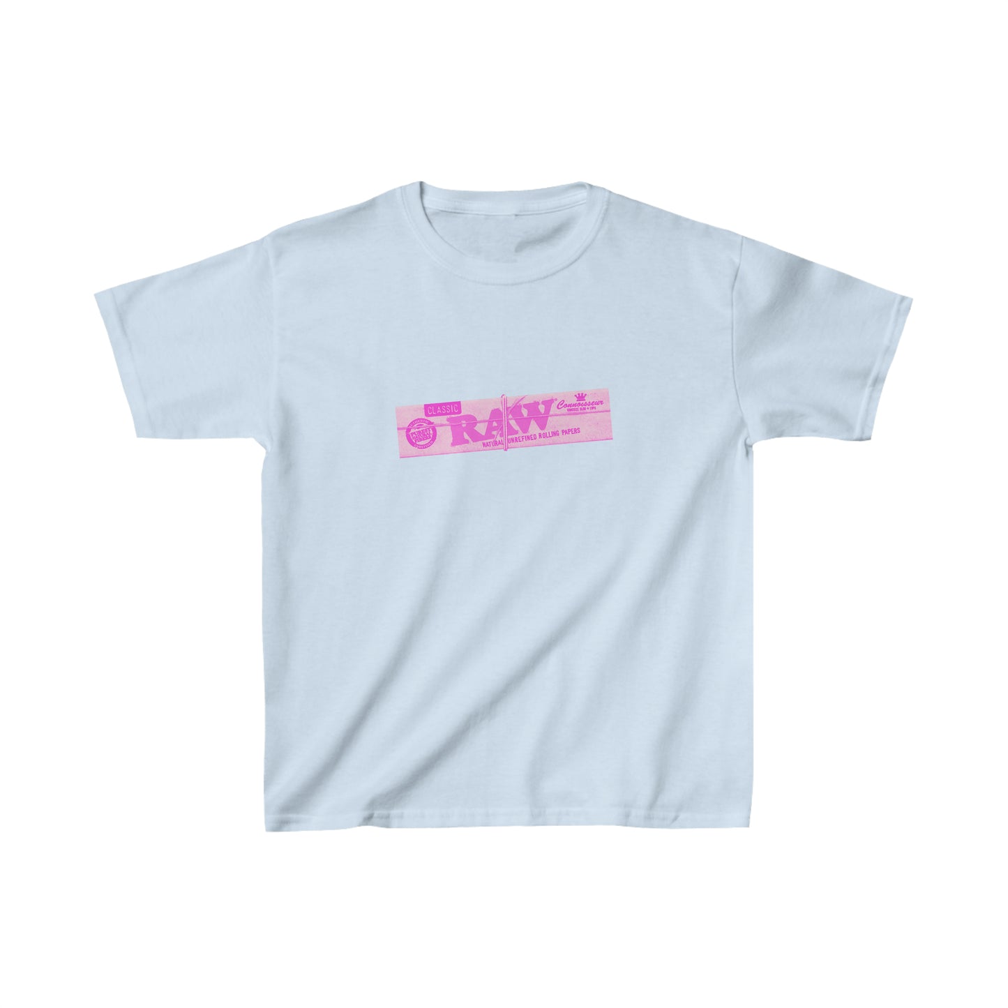 Pink Raw Baby Tee