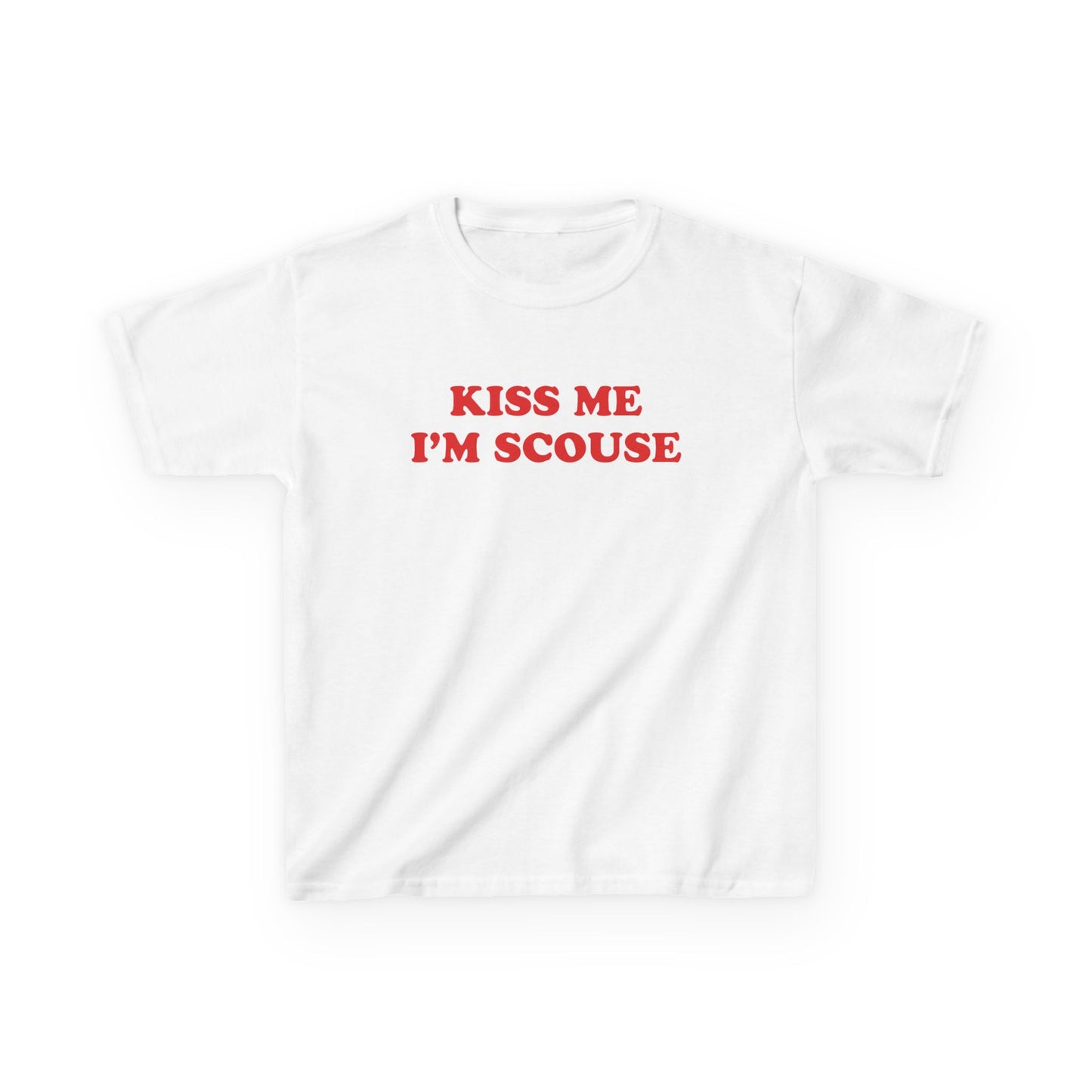 Kiss Me I'm Scouse Baby Tee