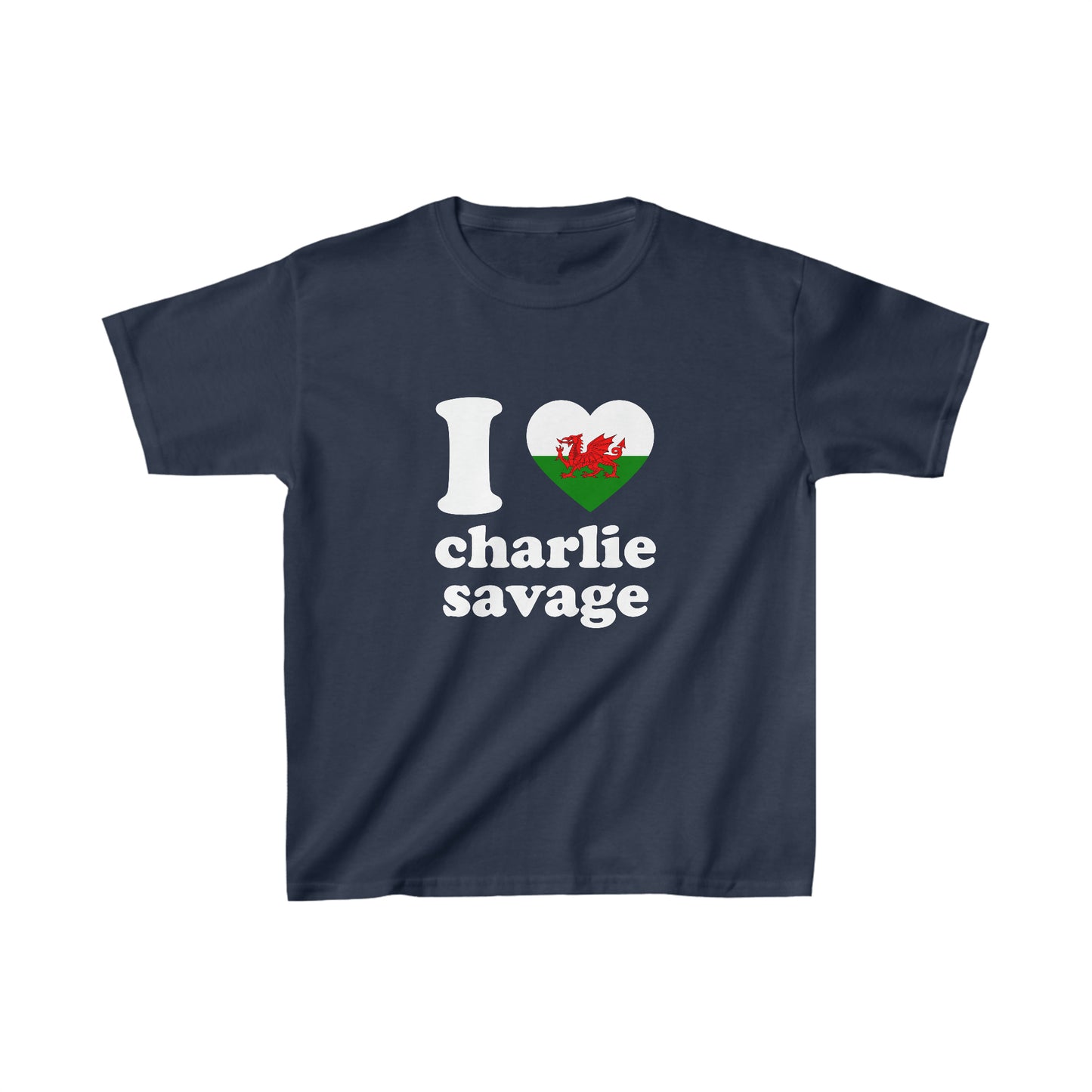 I Love Charlie Savage Baby Tee