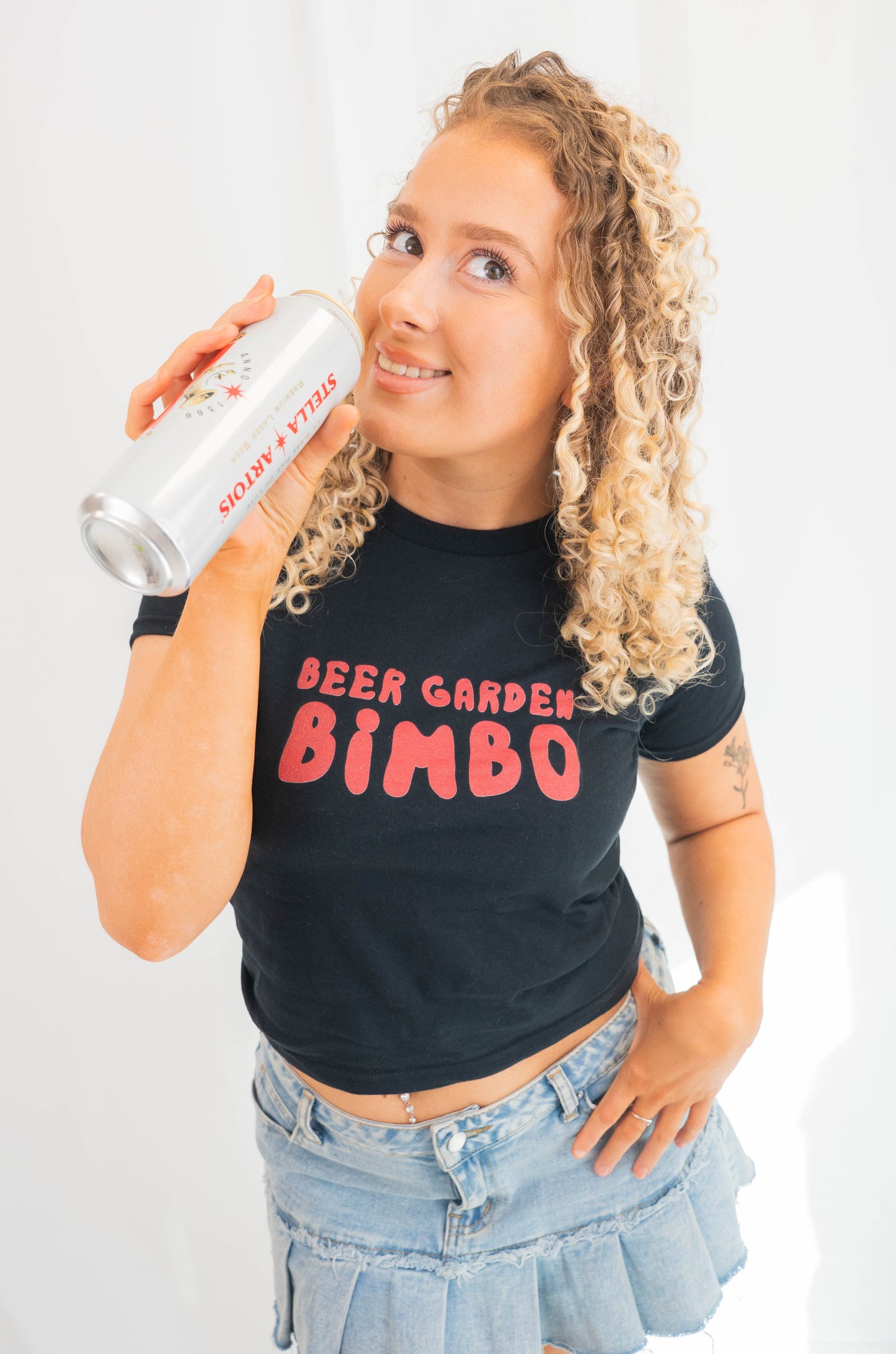 Beer Garden Bimbo Baby Tee