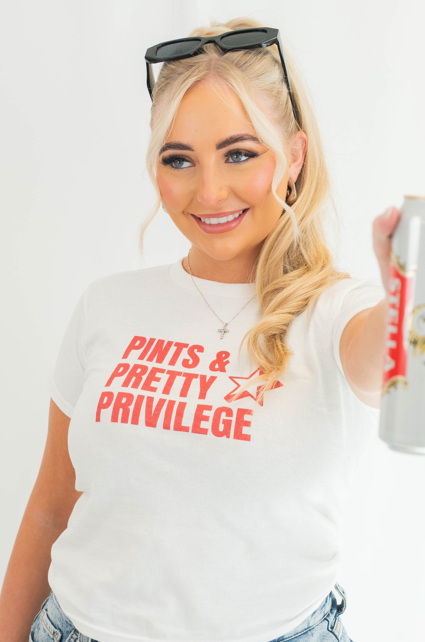 Pints & Pretty Privilege Baby Tee