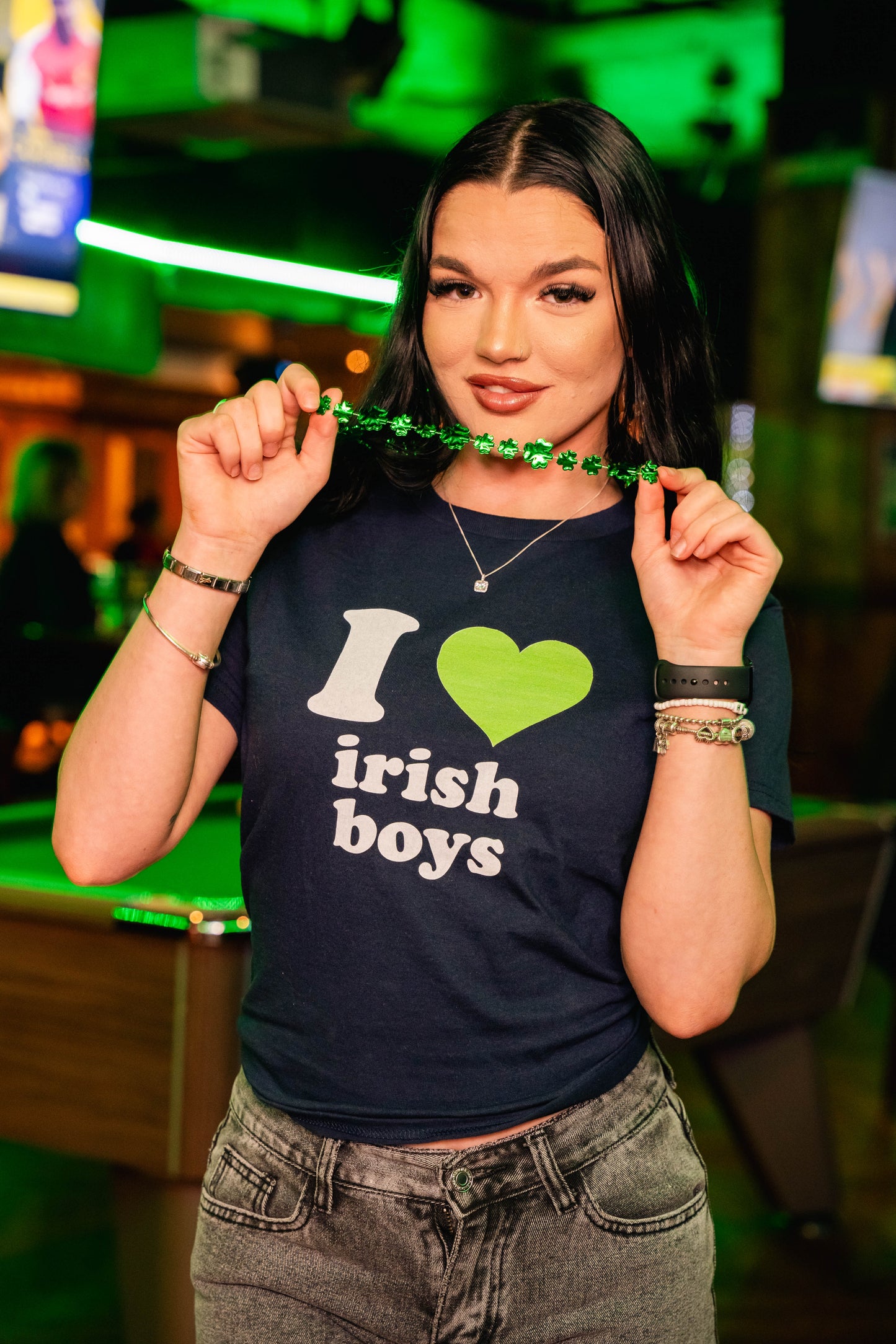 I Love Irish Boys Baby Tee
