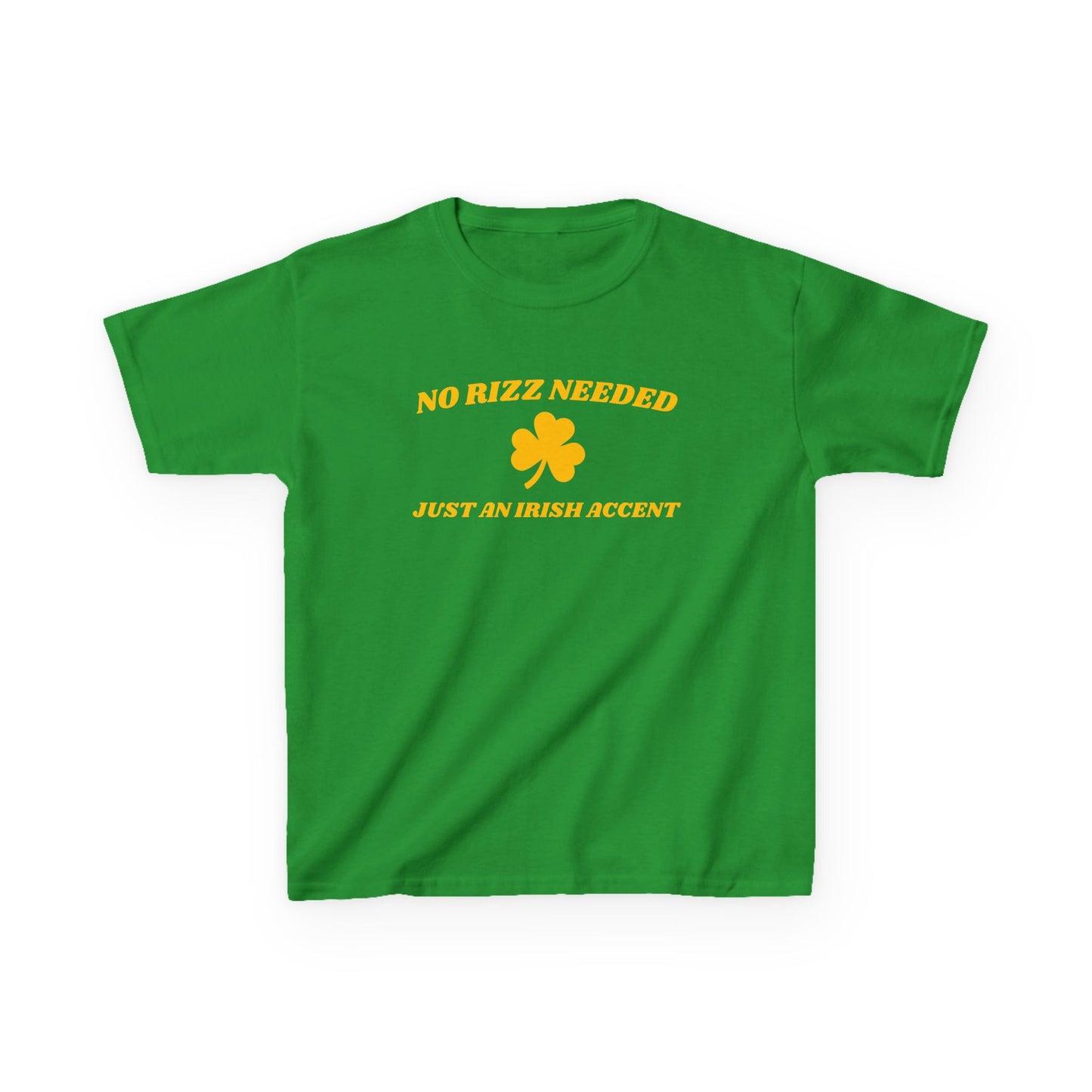 No Rizz Needed St Paddy's Day Baby Tee