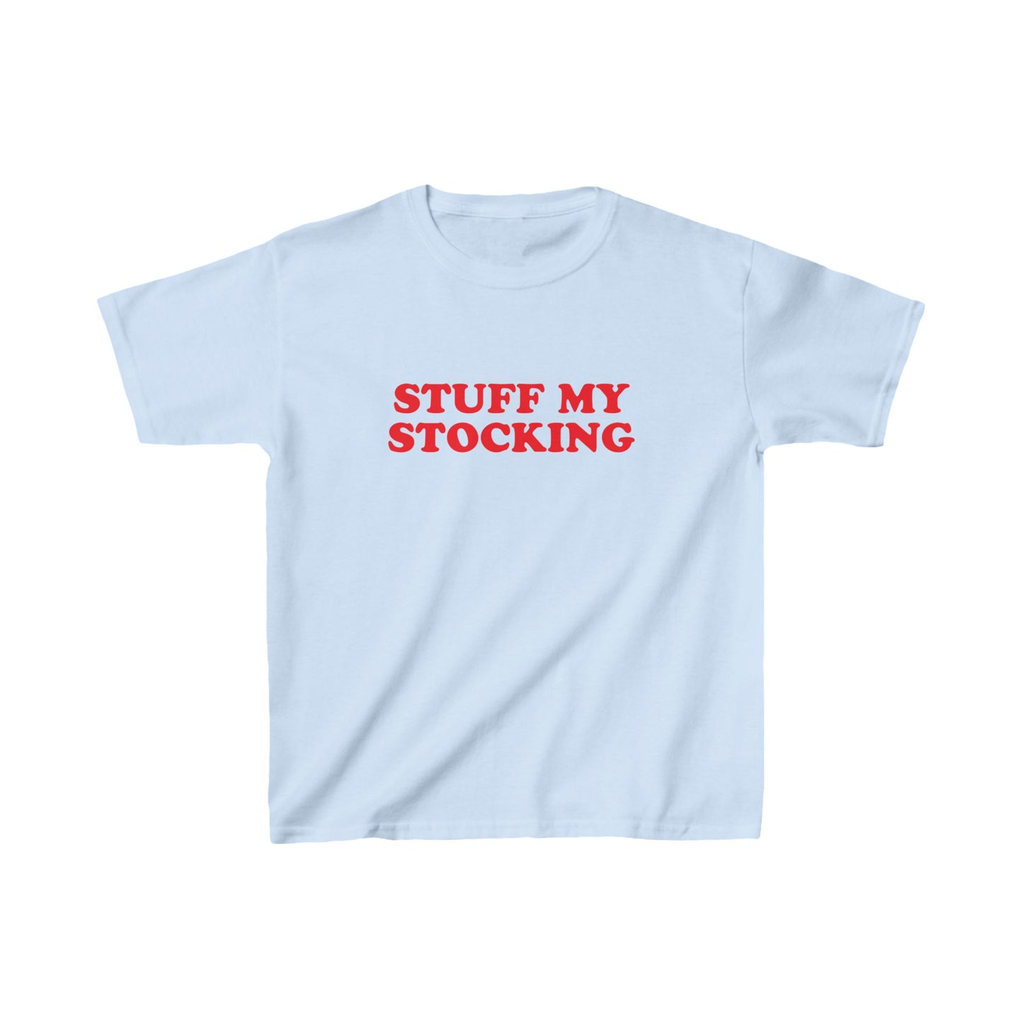 Stuff My Stocking Christmas Baby Tee