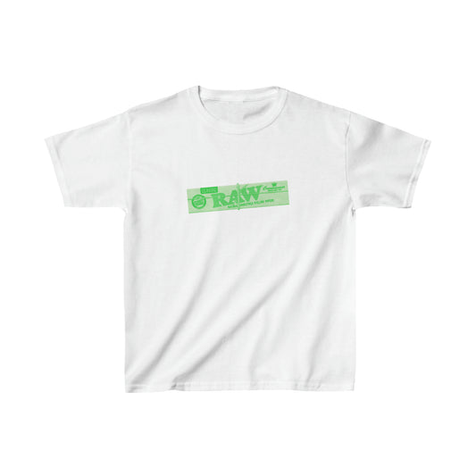 Green Raw Baby Tee