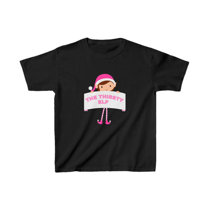 The Thirsty Elf Christmas Baby Tee