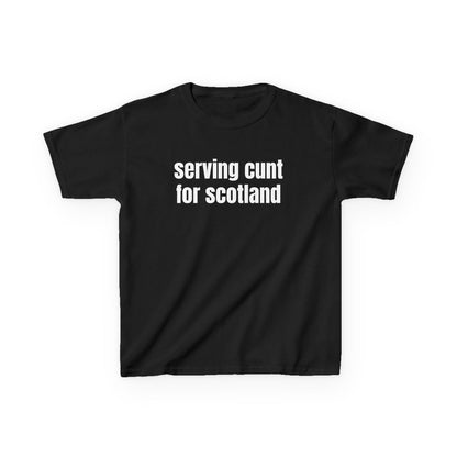 Serving Cunt for Scotland Baby Tee