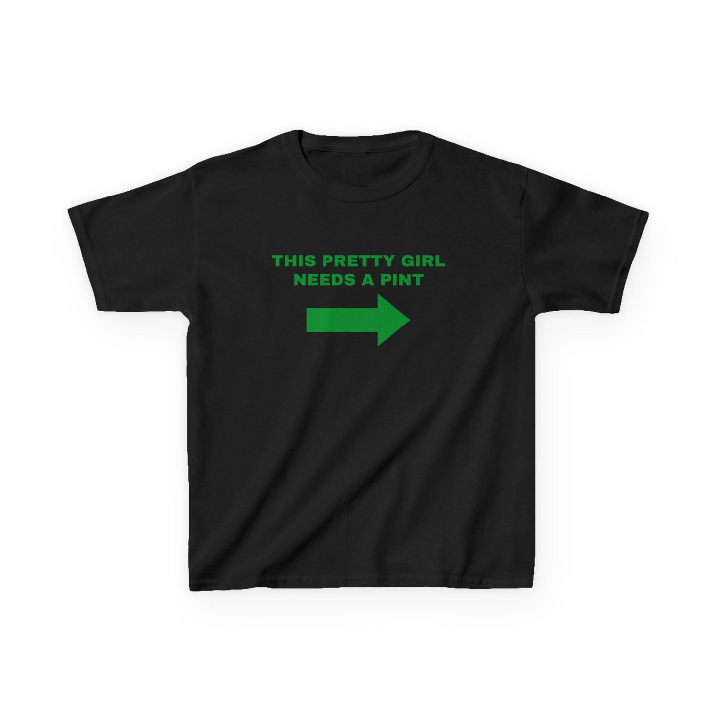 This Pretty Girl Needs a Pint St Paddy's Day Baby Tee