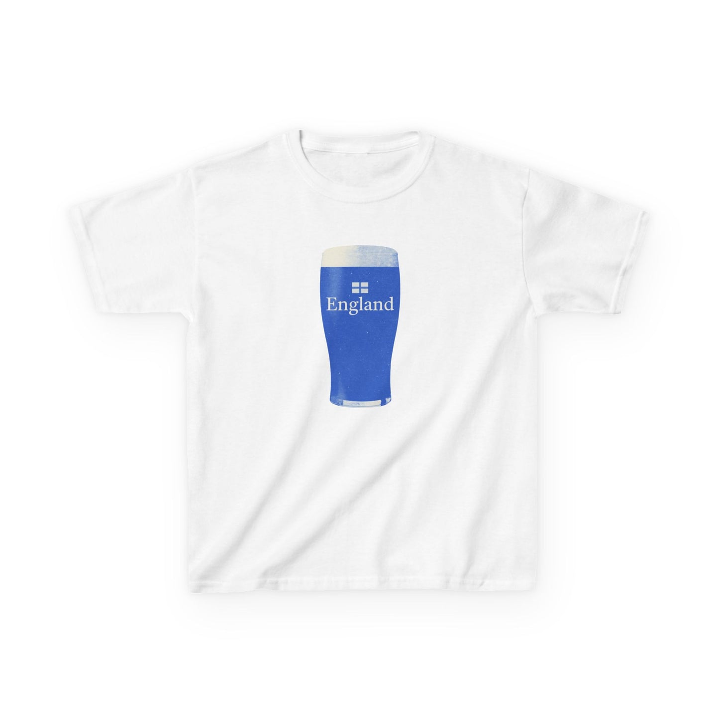 England Navy Pint Glass Baby Tee