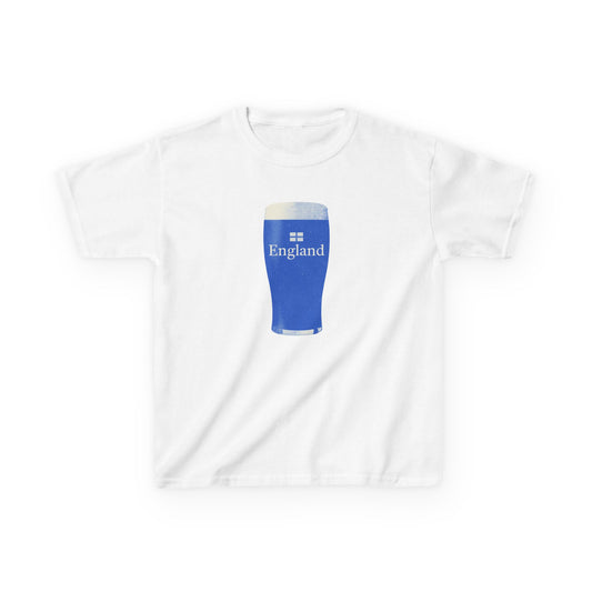 England Navy Pint Glass Baby Tee