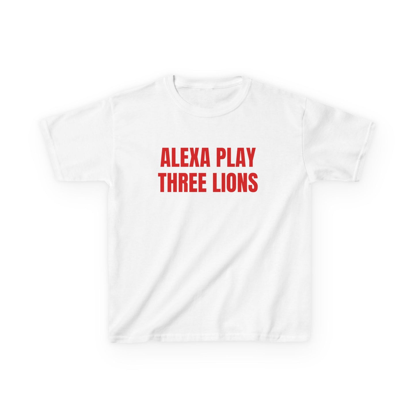Alexa Play Three Lions Baby Tee