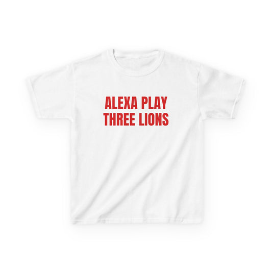 Alexa Play Three Lions Baby Tee
