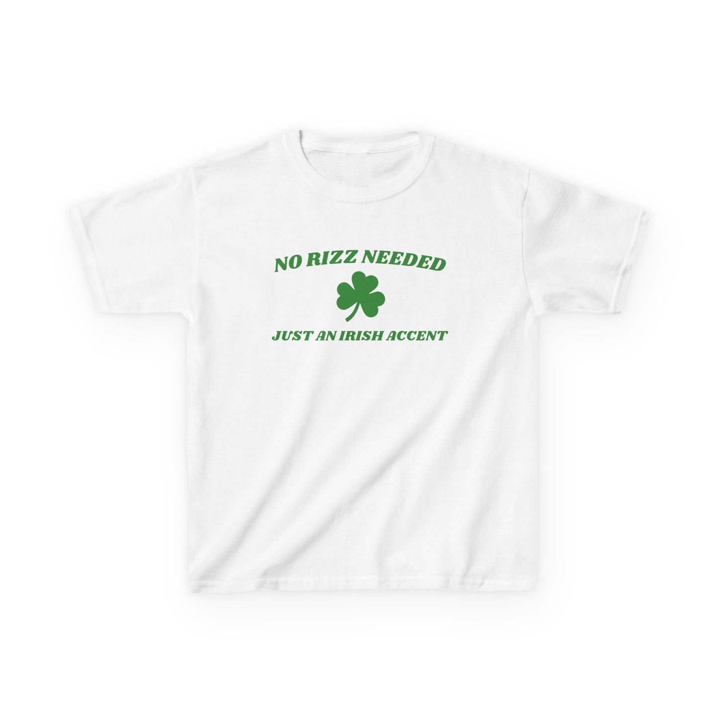 No Rizz Needed St Paddy's Day Baby Tee