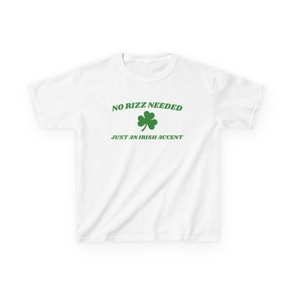 No Rizz Needed St Paddy's Day Baby Tee