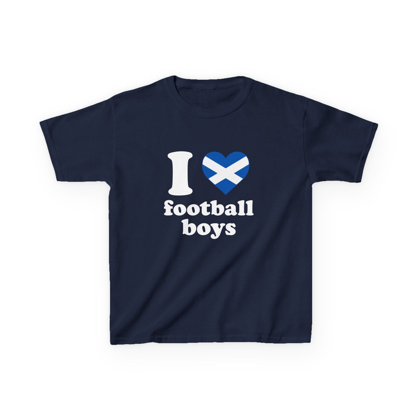 I Love Scottish Football Boys Baby Tee