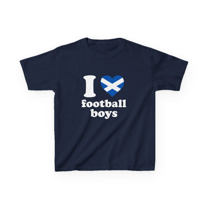 I Love Scottish Football Boys Baby Tee