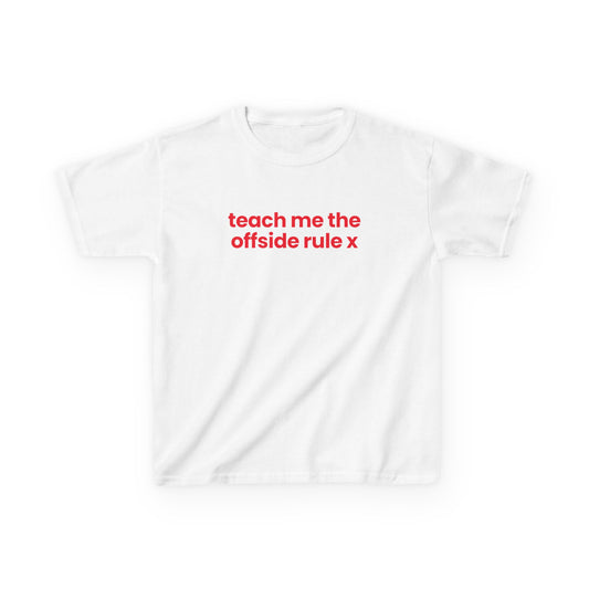 Teach Me The Offside Rule Baby Tee