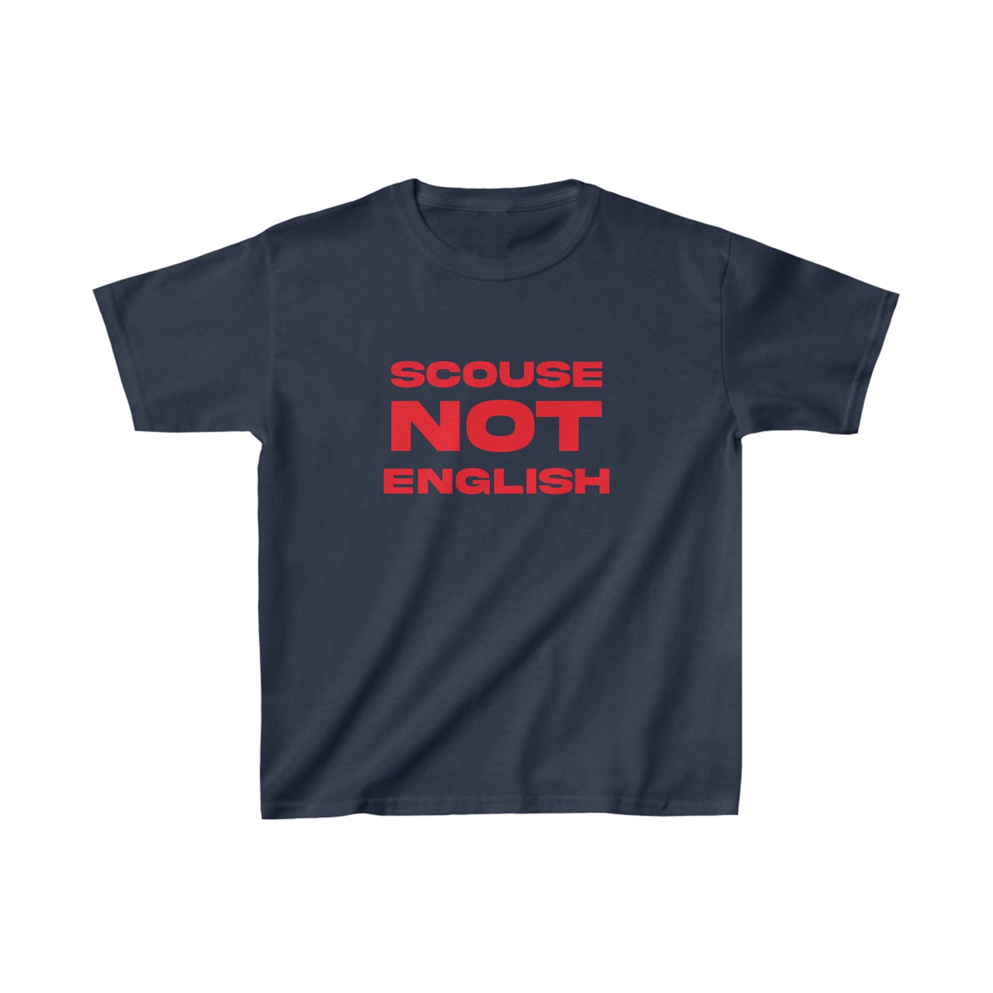 Scouse Not English Baby Tee