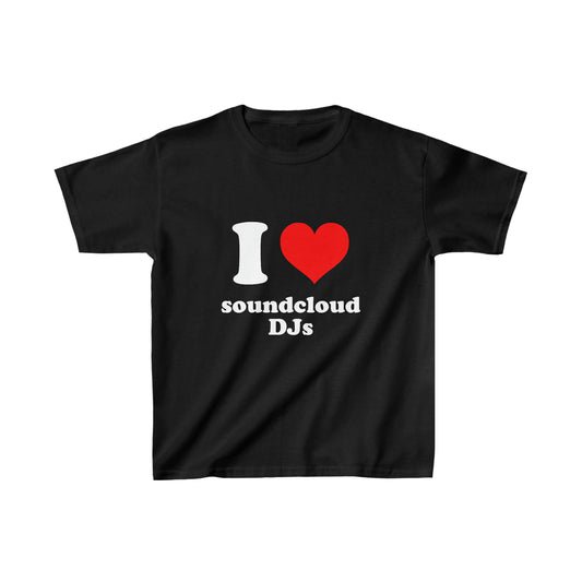 I Love SoundCloud DJs Baby Tee