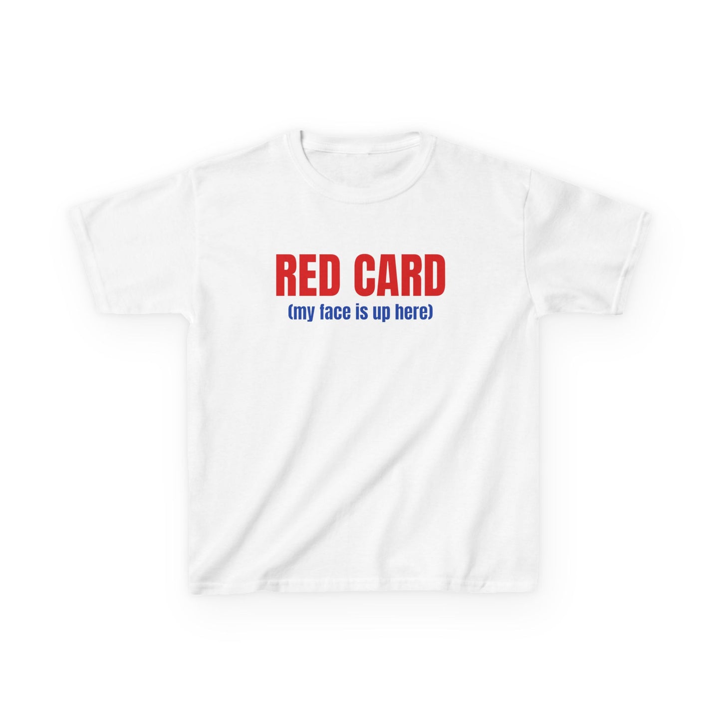 Red Card Baby Tee
