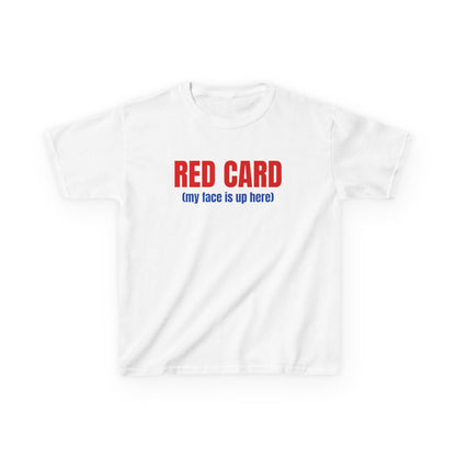 Red Card Baby Tee