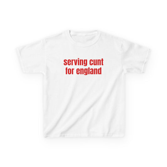 Serving Cunt for England Baby Tee