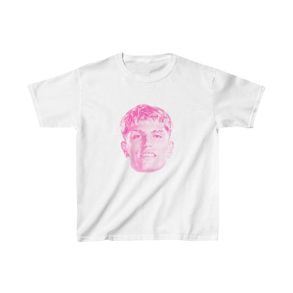 Pink Alejandro Garnacho Baby Tee