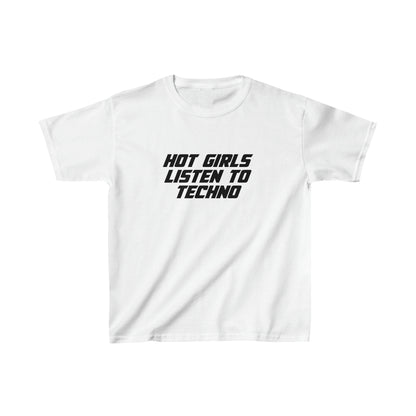 Hot Girls Listen to Techno Baby Tee