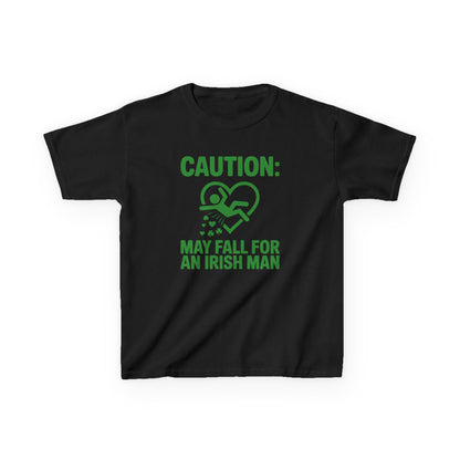 Caution: May Fall for an Irish Man St Paddy's Day Baby Tee