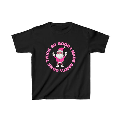 So Good I Made Santa Come Twice Christmas Baby Tee