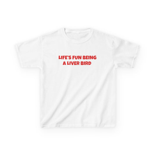 Life's Fun Being a Liver Bird Baby Tee