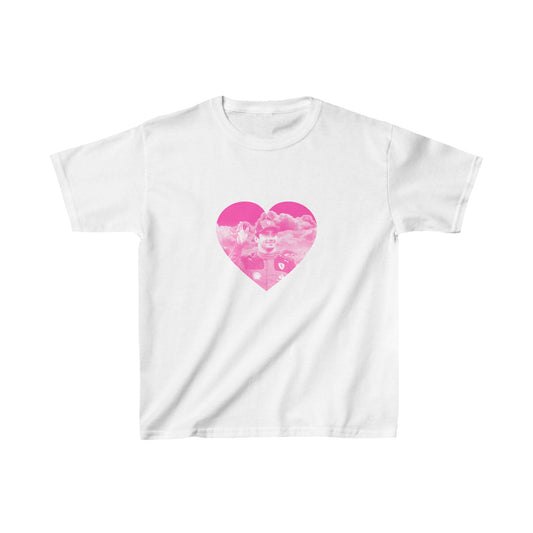 Charles Leclerc Pink Heart Baby Tee