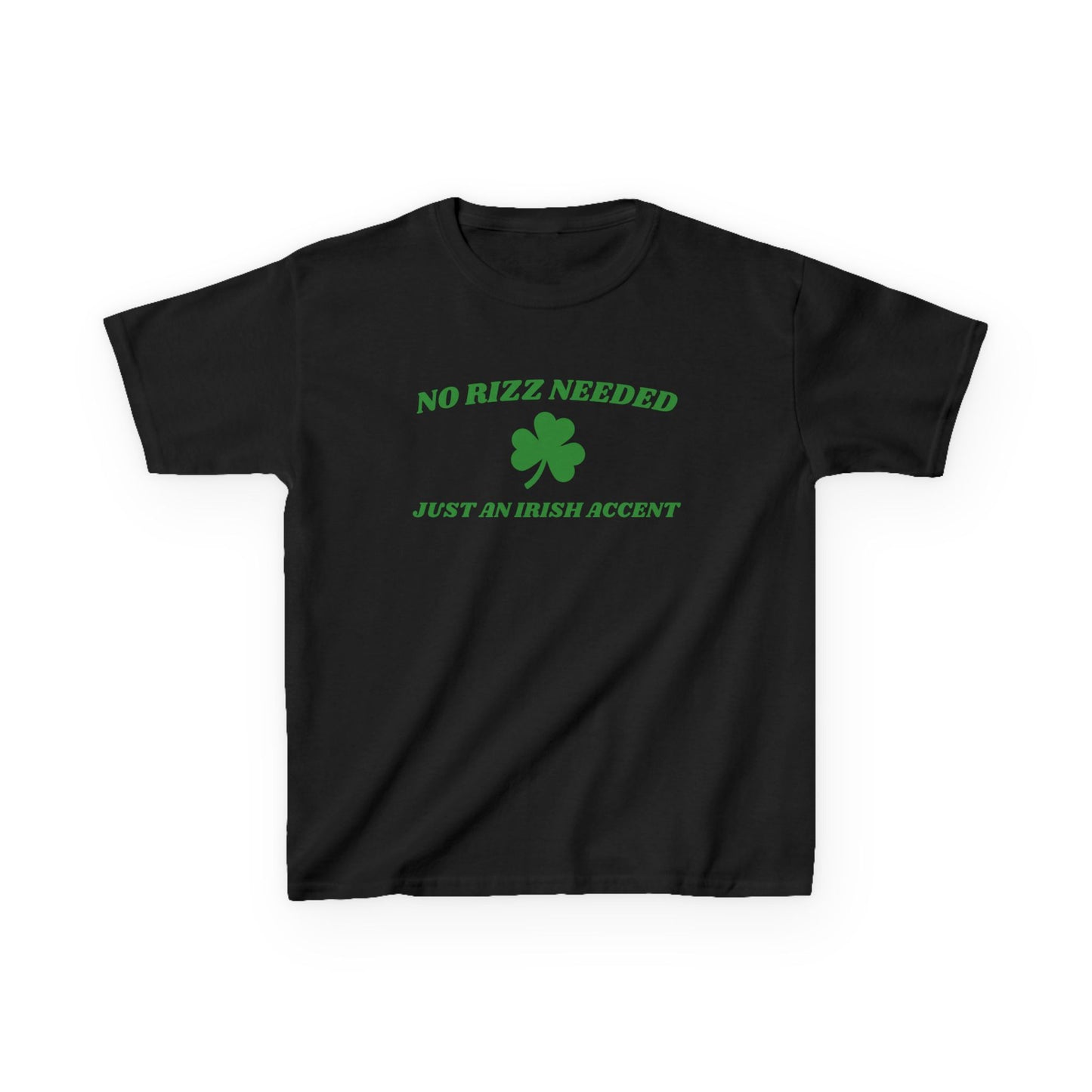 No Rizz Needed St Paddy's Day Baby Tee