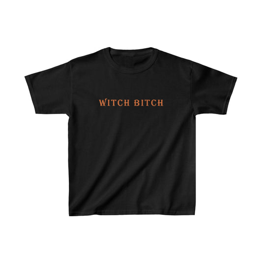 Witch Bitch Halloween Baby Tee