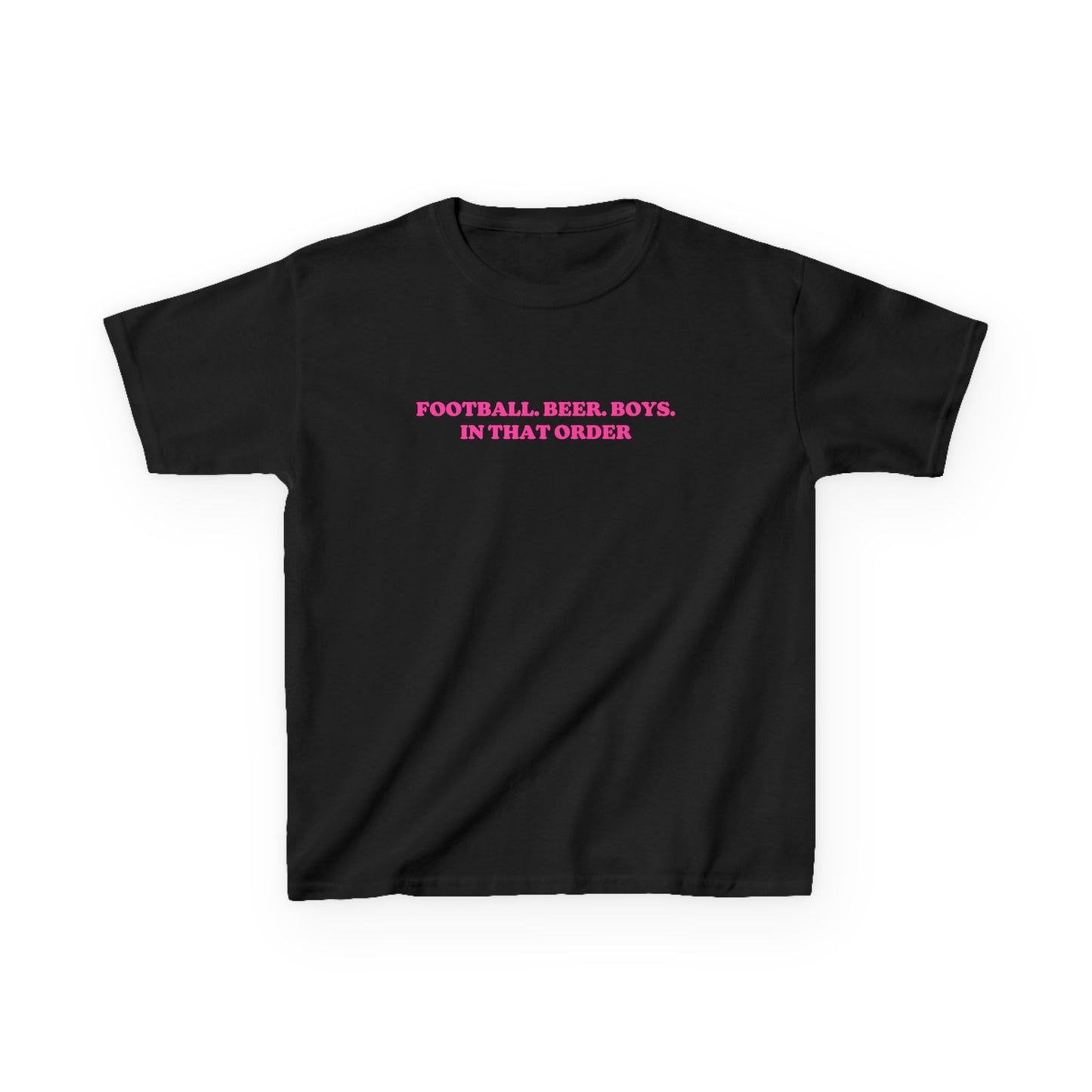 Football, Beer & Boys Baby Tee