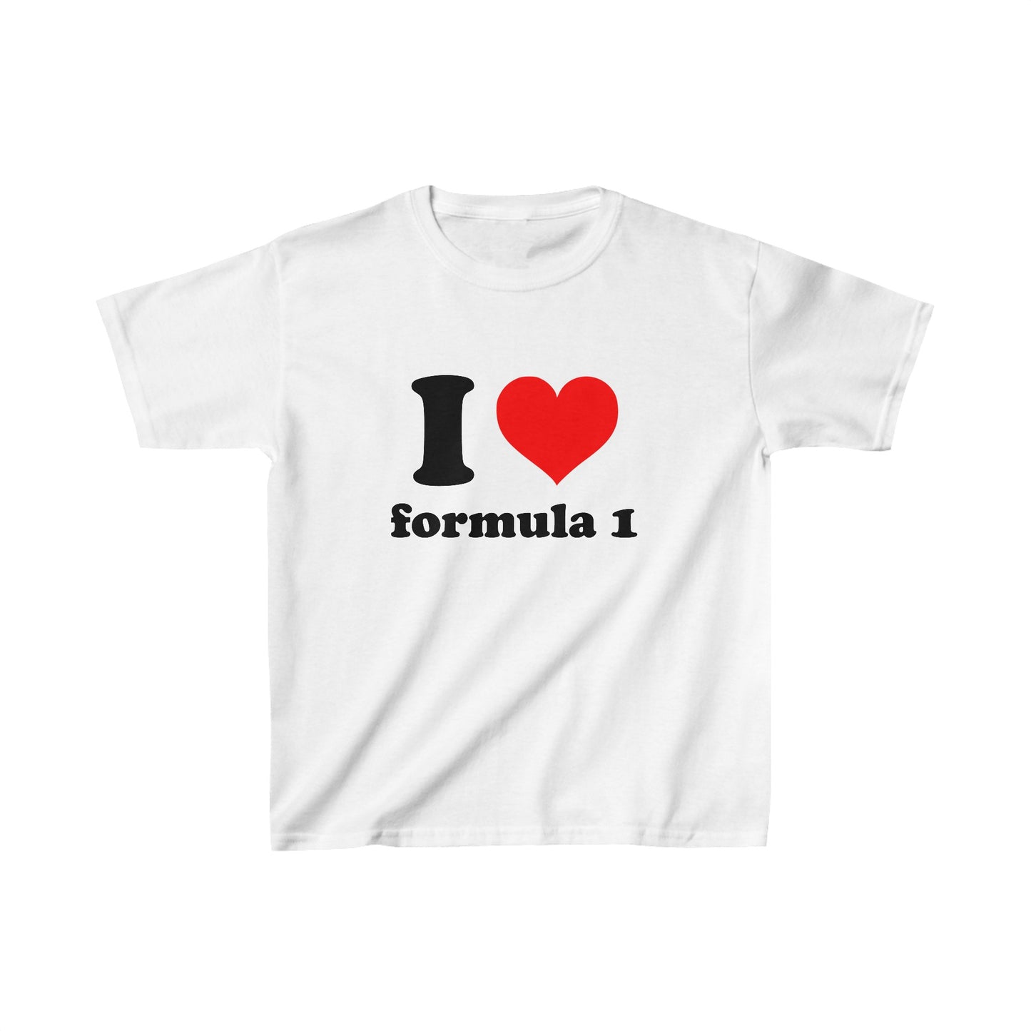 I Love Formula 1 Baby Tee