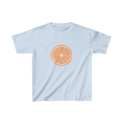 Open Orange Baby Tee