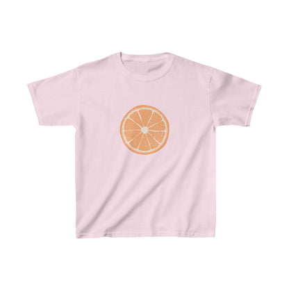 Open Orange Baby Tee