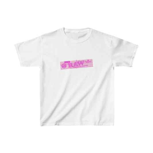 Pink Raw Baby Tee