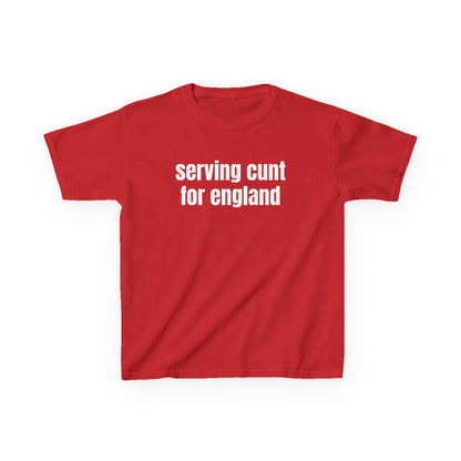 Serving Cunt for England Baby Tee