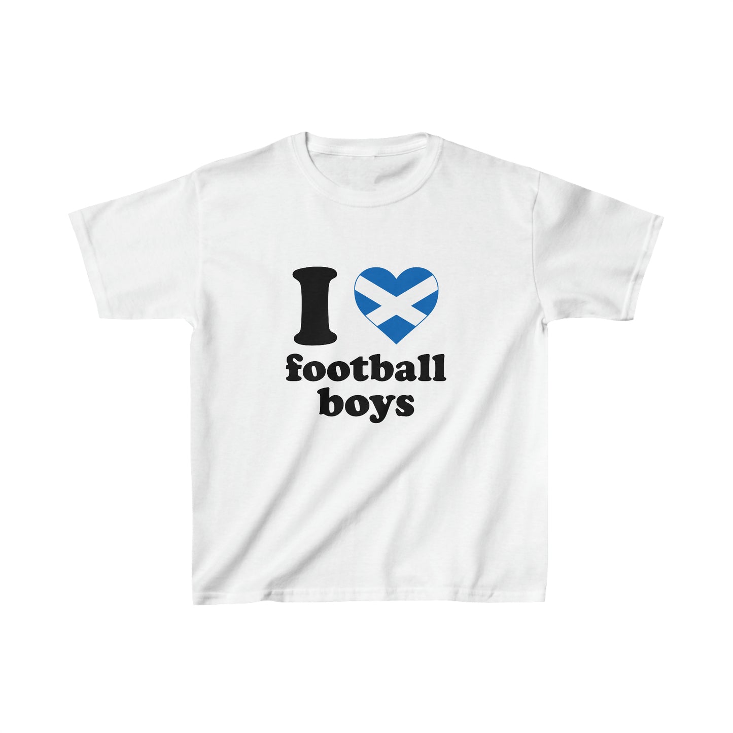 I Love Scottish Football Boys Baby Tee