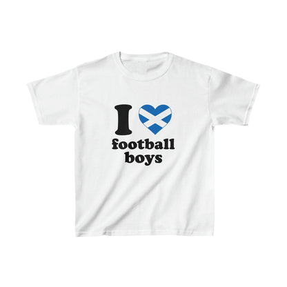 I Love Scottish Football Boys Baby Tee