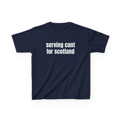 Serving Cunt for Scotland Baby Tee