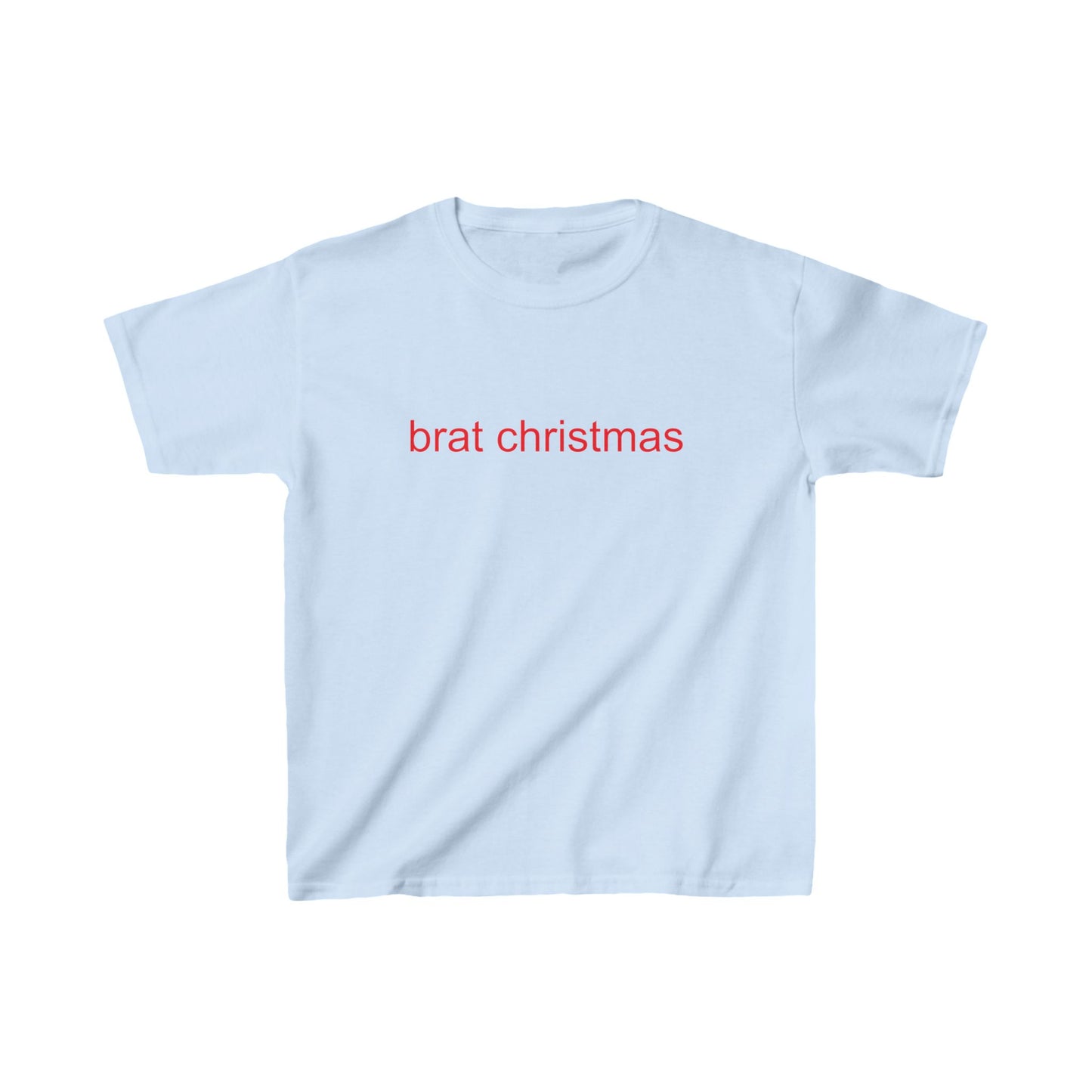 Brat Christmas Baby Tee